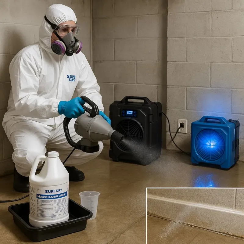 Sanitization and Odor Removal process in Three Lakes, FL